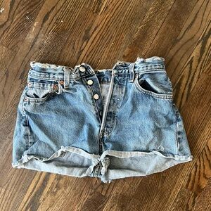 Levi’s denim shorts